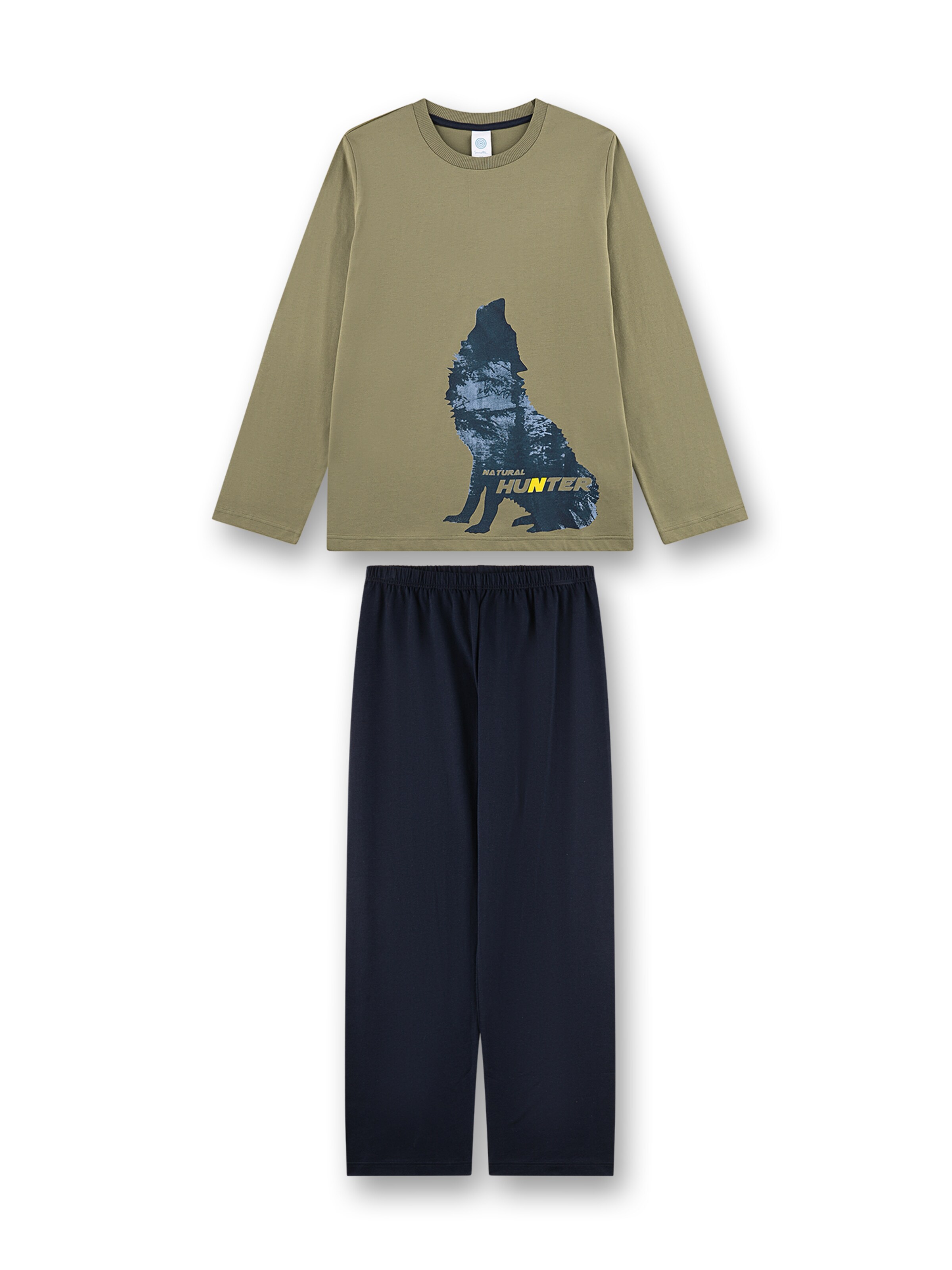 

Sanetta Пижама в цвете Olive