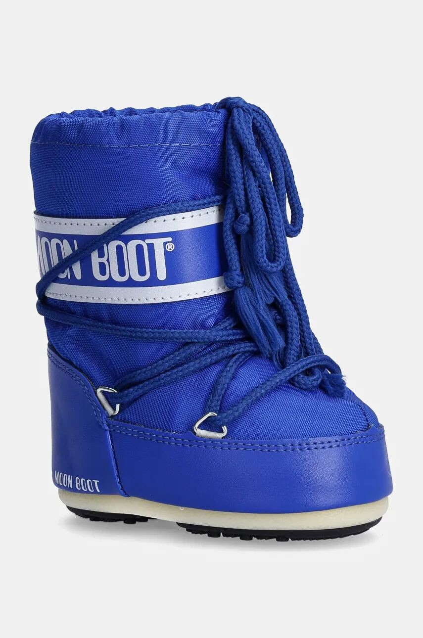 

Детские зимние ботинки Moon Boot ICON MINI NYLON, синий