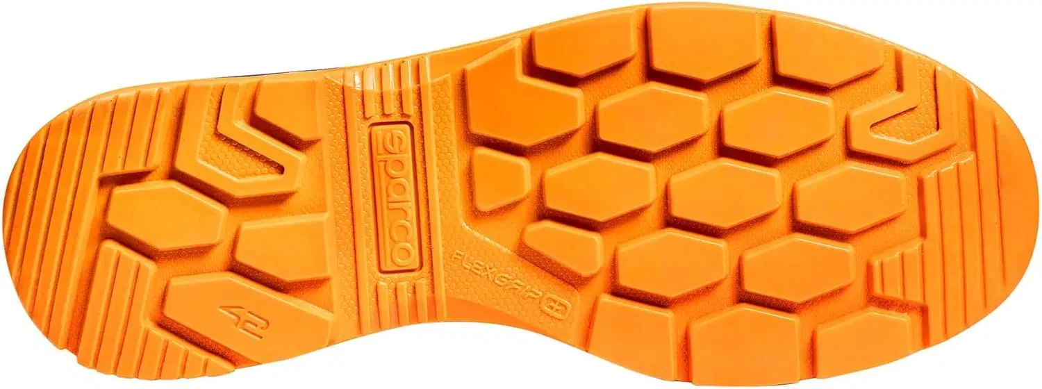 Защитная обувь Sparco Indy унисекс для взрослых, Navy Neon Orange — фото 4