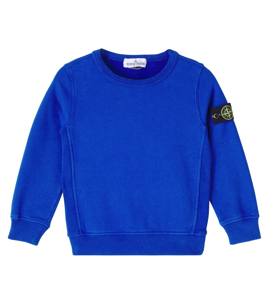 

Толстовка из хлопкового джерси Compass Stone Island Junior, Bright Blue