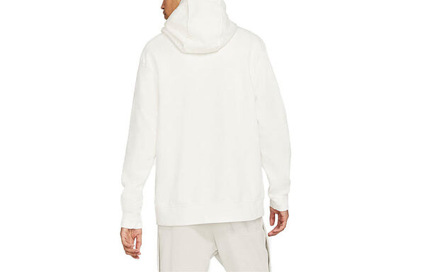 Толстовка Nike MENS Sportswear Club Fleece Sports White, белый — фото 2