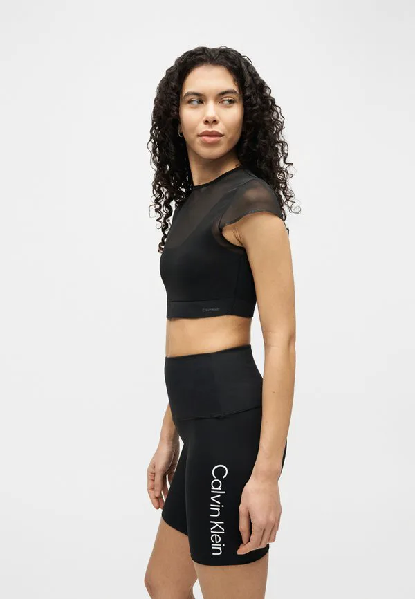 Футболка с принтом в виде скульптуры иконы Calvin Klein, Black — фото 4