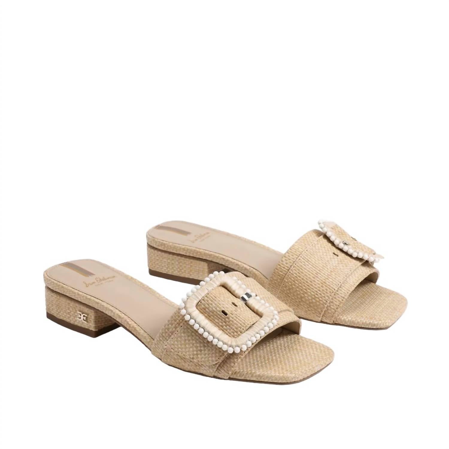 Сандалии Deacon Slide из выбеленного бука Sam Edelman