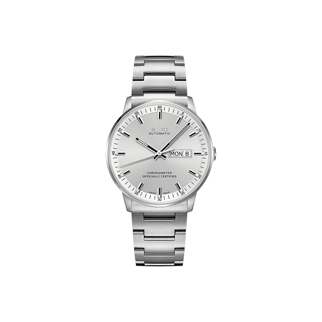 

MIDO Часы Men's Commander Watch, Silver Dial