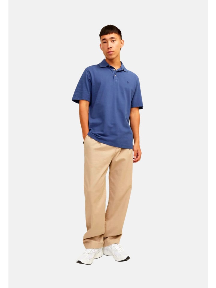 

Рубашка поло Уильям синего цвета Jack & Jones