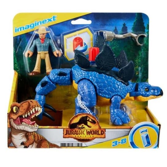 

Fisher-Price Jurassic World Imaginext Стегозавр Mattel