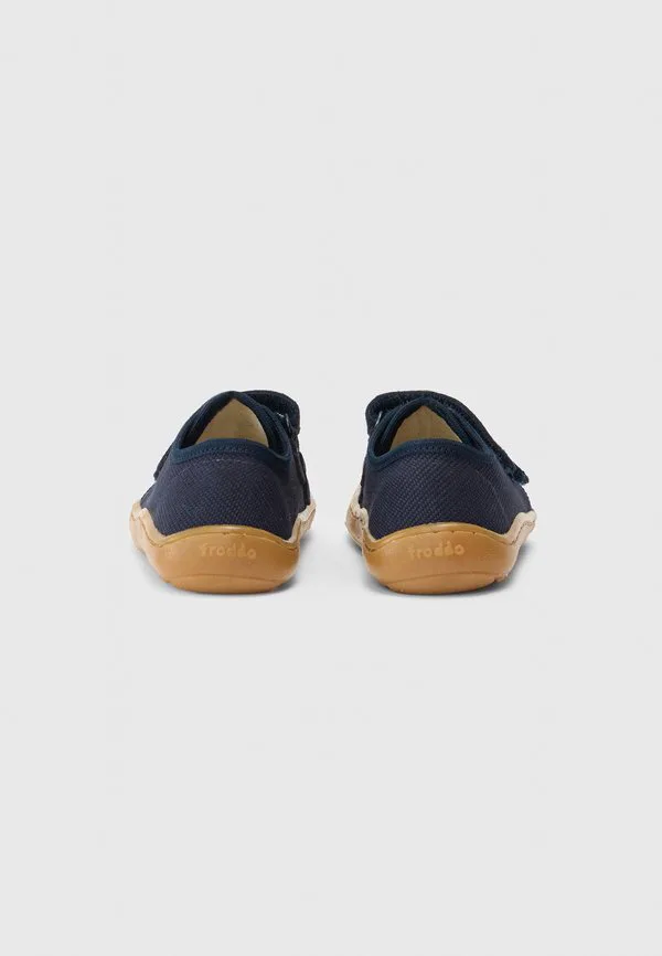 Кроссовки barefoot из парусины унисекс Froddo, Dark Blue — фото 3