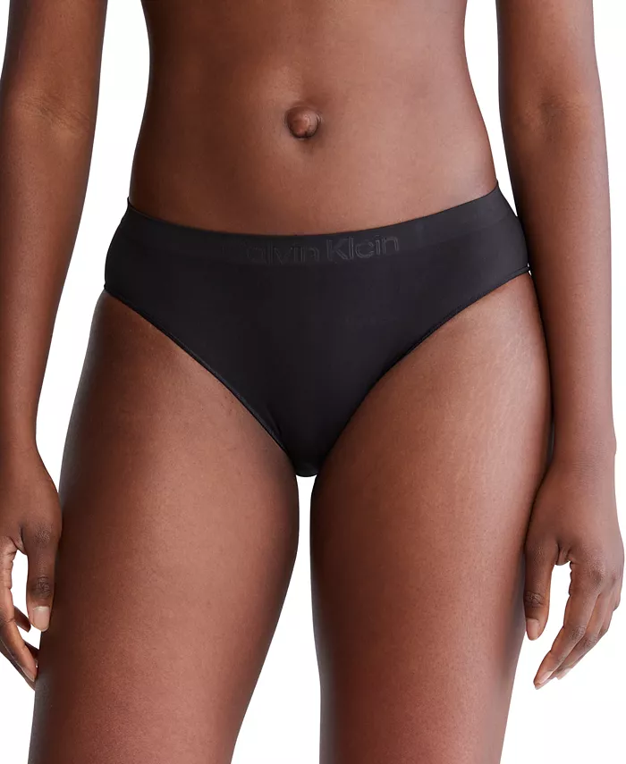 

Женский бикини Bonded Flex, 3 предмета Calvin Klein, черный
