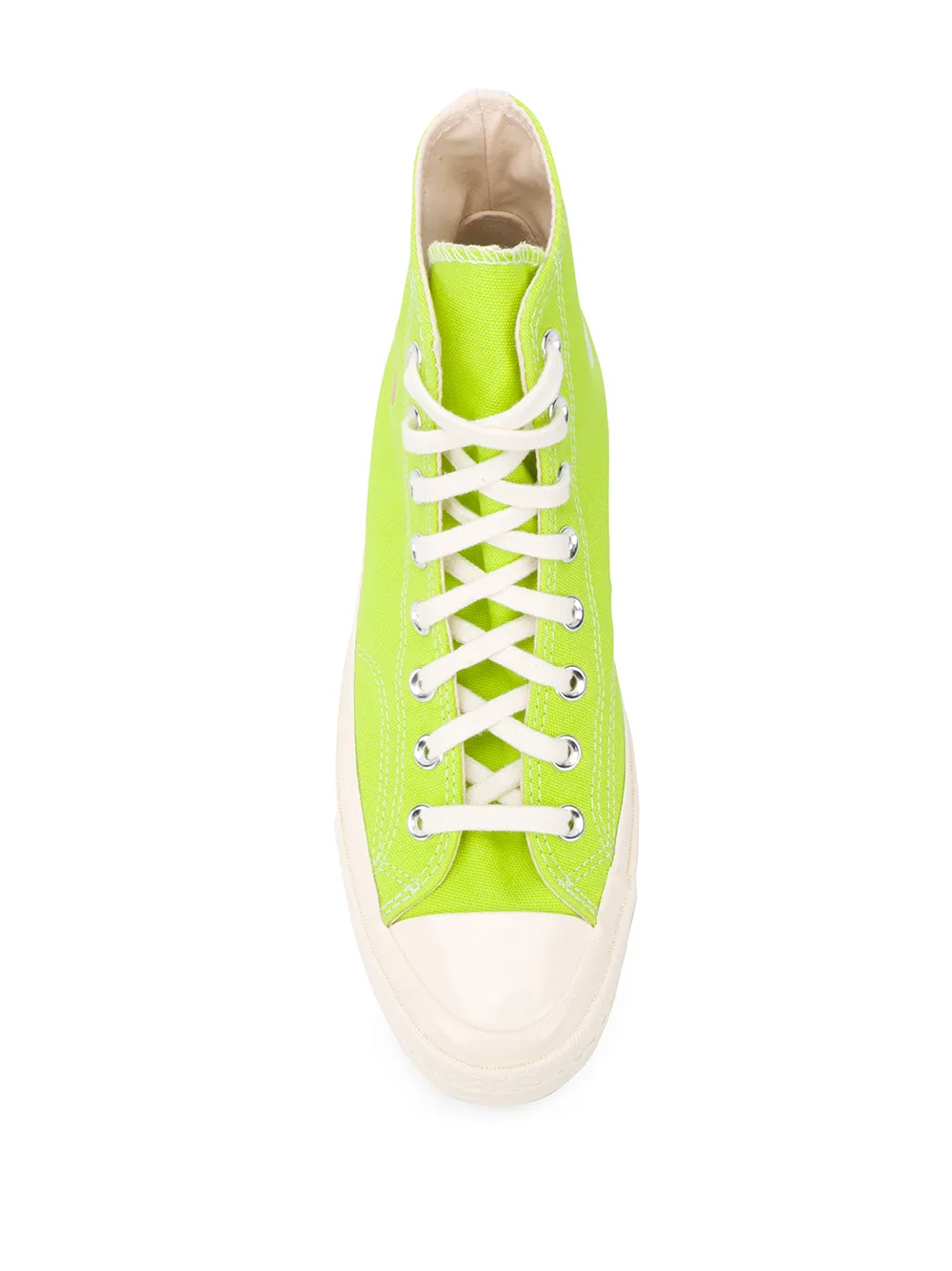 Кеды Chuck 70 из коллаборации с Converse Comme Des Garçons Play x Converse, зеленый — фото 4