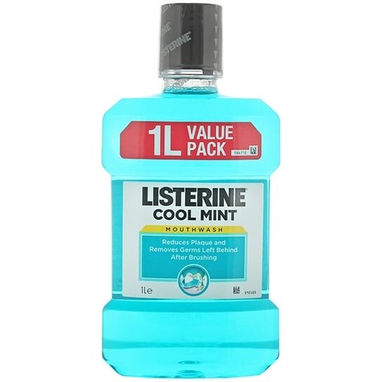 

Жидкость для полоскания рта, 1000 мл Listerine, Cool Mint