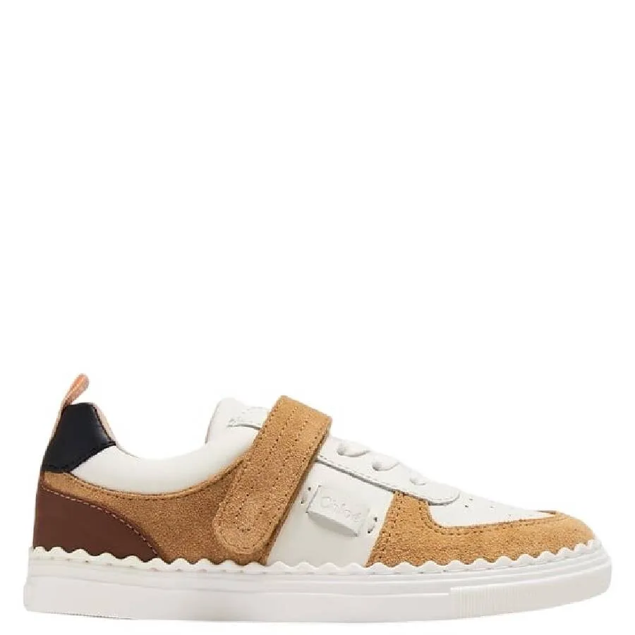 Детские замшевые кроссовки Chloé Kids Lauren, размер 30 (13 детский)