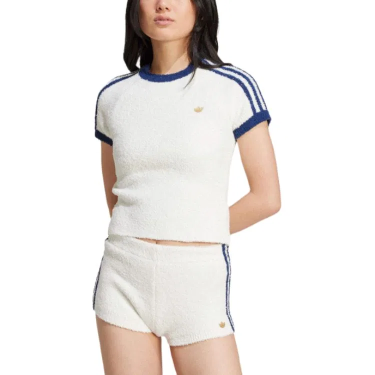 Футболка женская raglan sleeve, white Adidas — фото 3