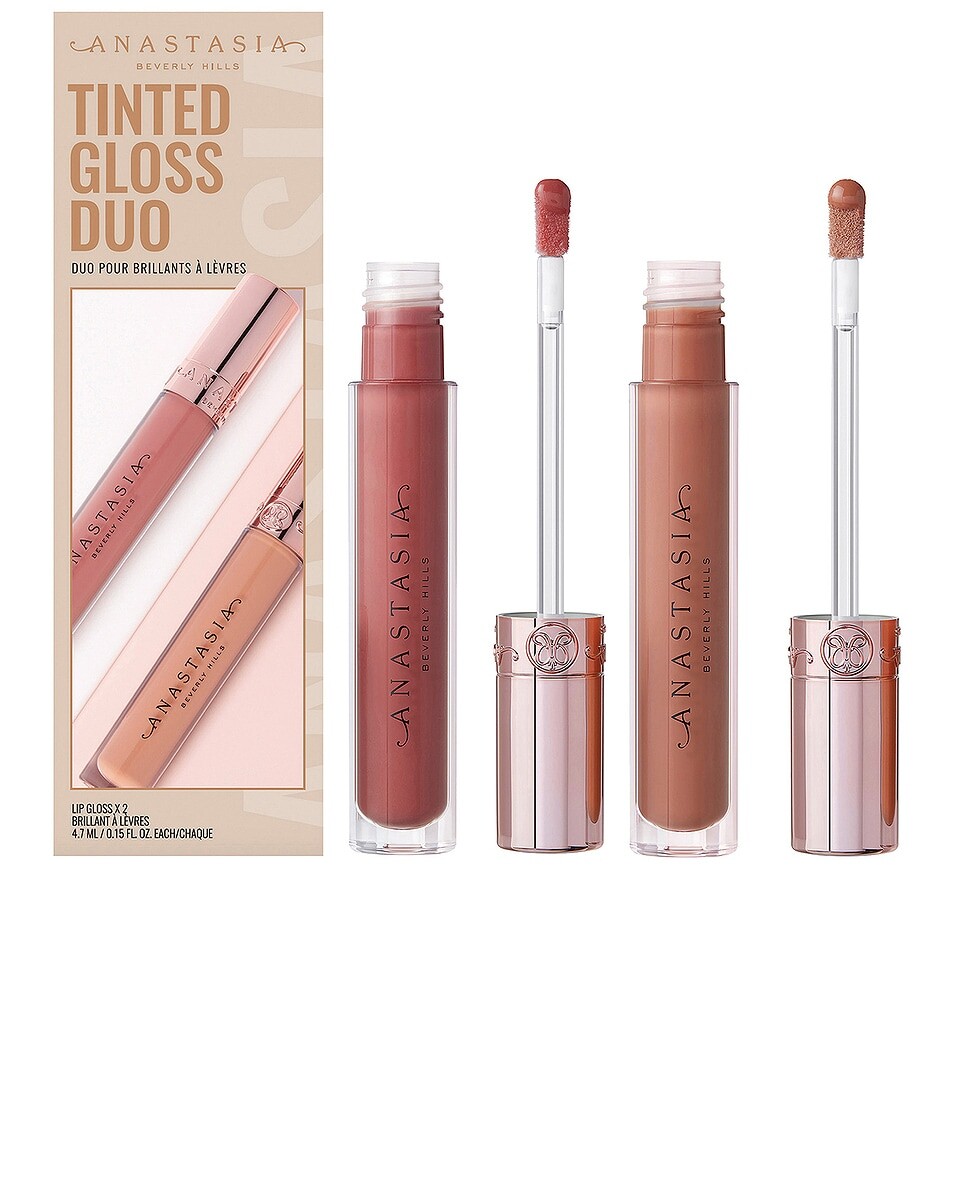 

Тональный блеск для губ Дуо Anastasia Beverly Hills, цвет Caramel & Tan Rose