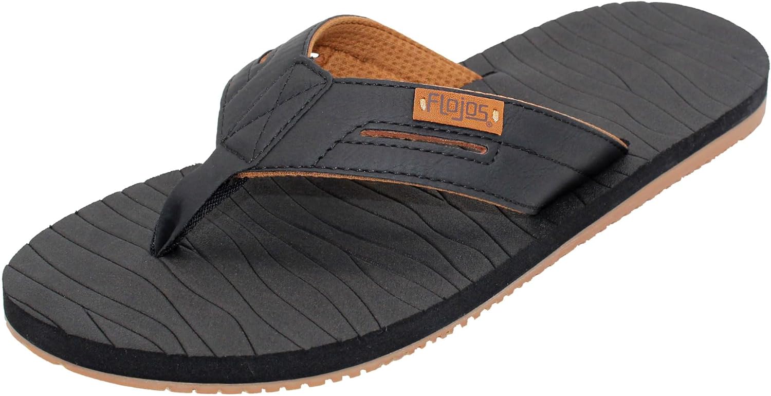 

Мужские вьетнамки Flojos Waverunner, черный