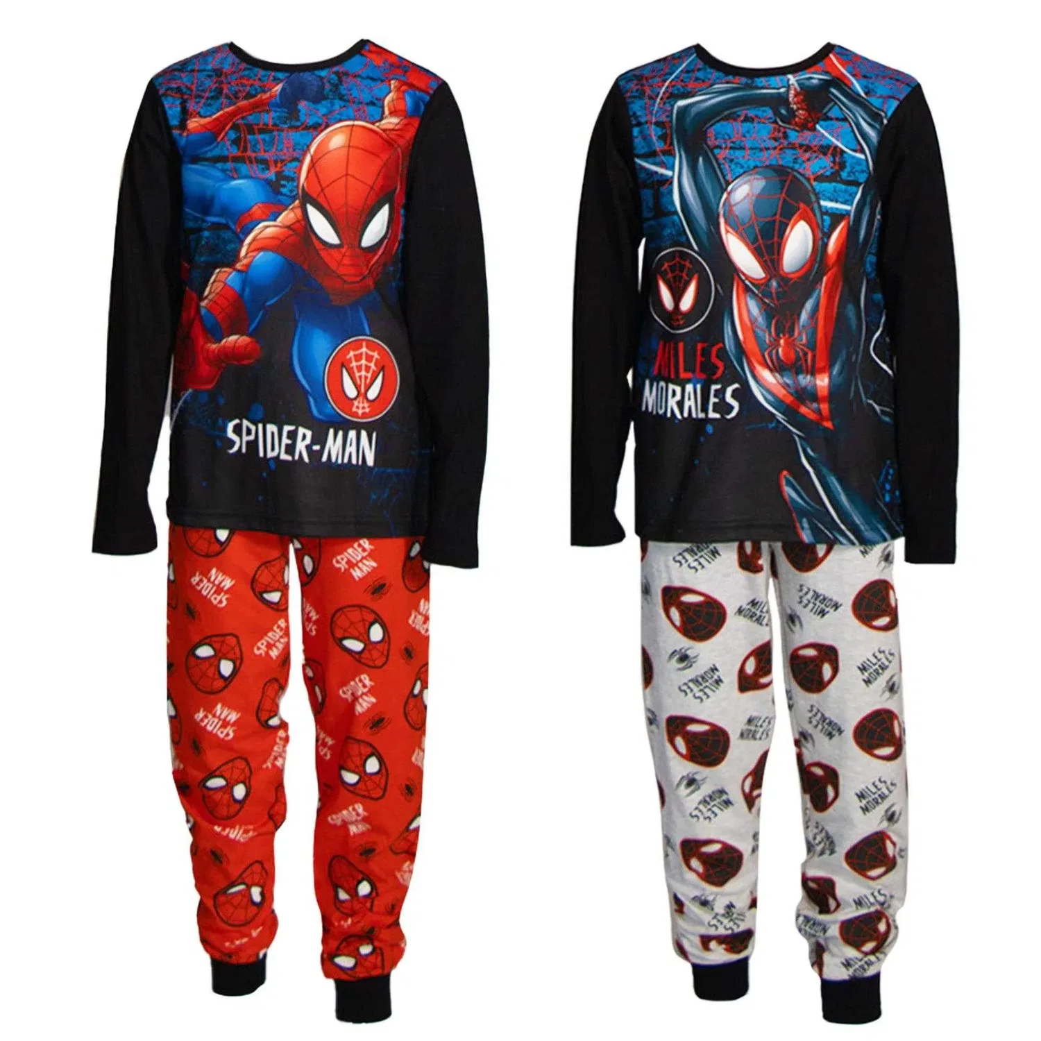 Пижамный набор Marvel Spider-Man Miles Morales из 2 комплектов, мультиколор