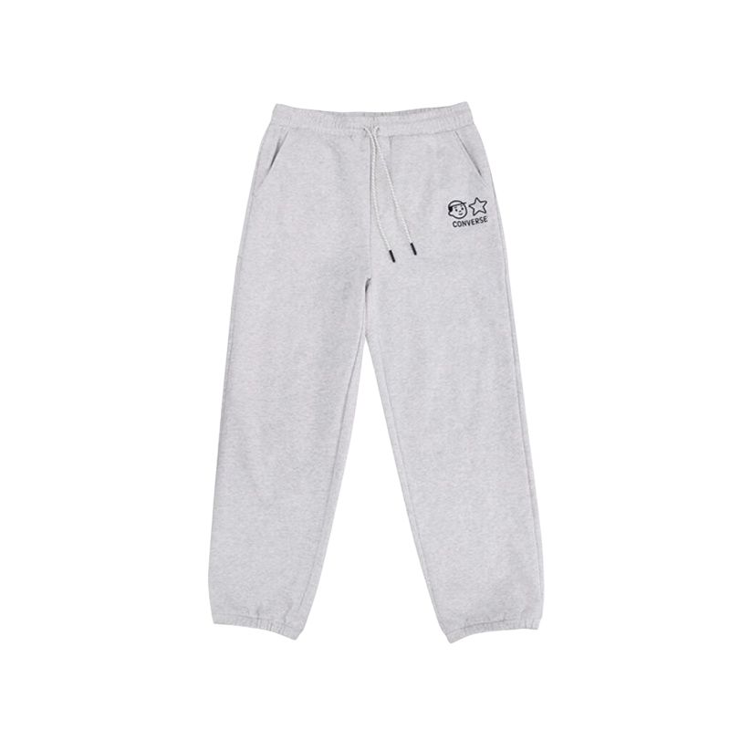 

Норритаке повседневные брюки унисекс Converse, светло-серый