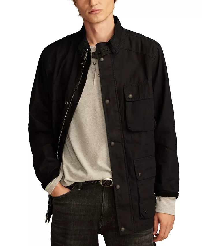 

Мужская вощеная туристическая куртка Lucky Brand, черный