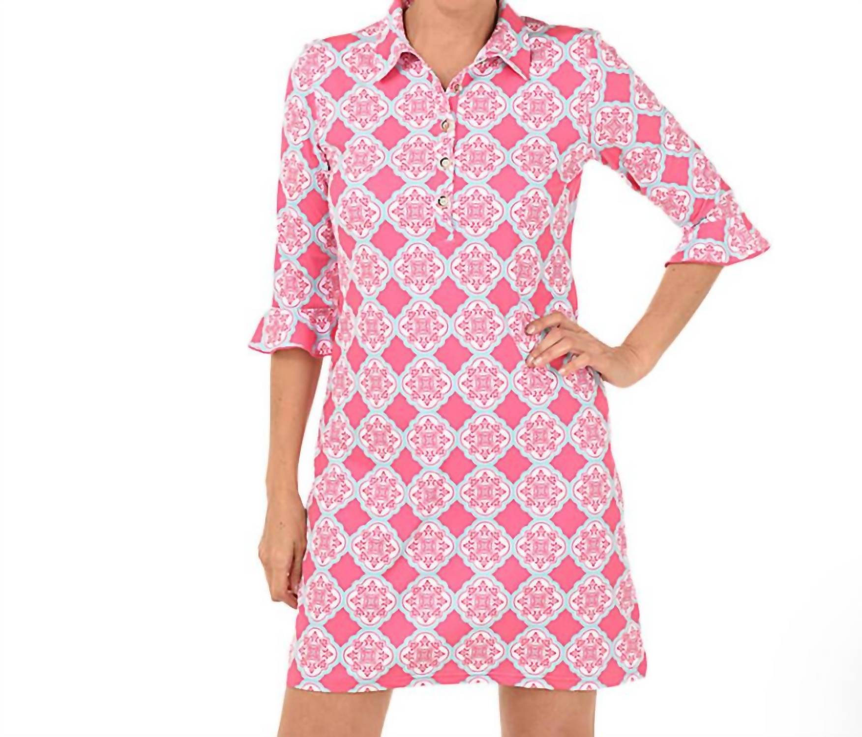 

Ana Clare Платье Марин розового цвета