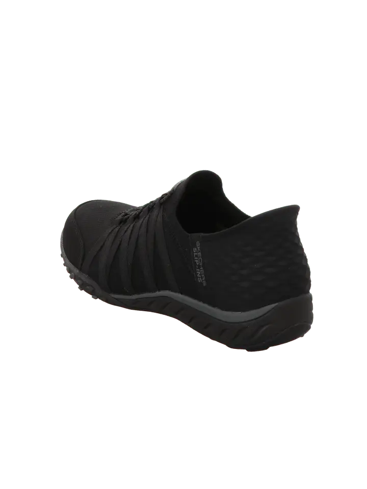 Тапочки Skechers Sport Slip Ins Breathe Easy Roll, черный — фото 3