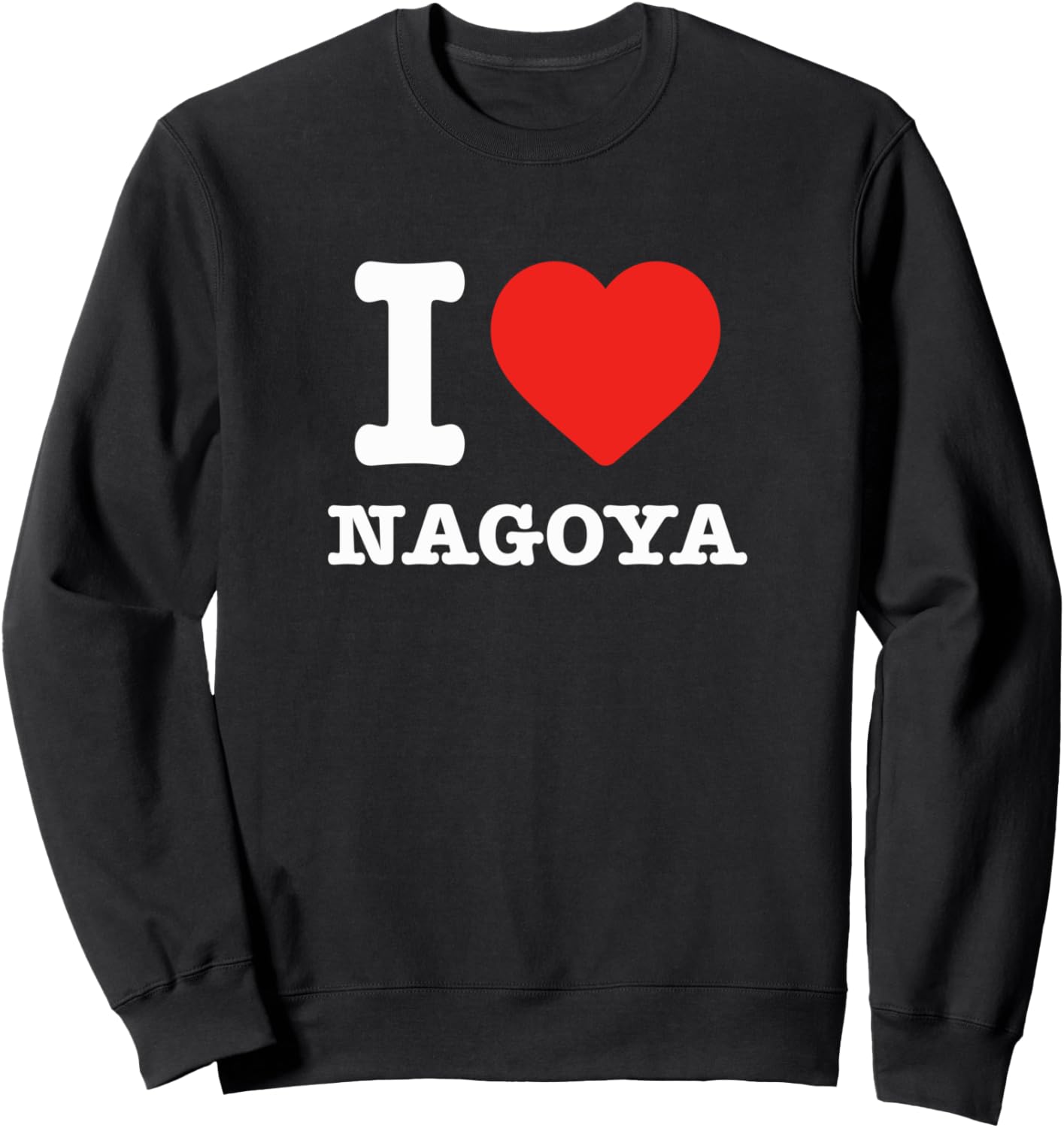 

Толстовка «Я люблю Нагою» Love Japan Apparel, черный