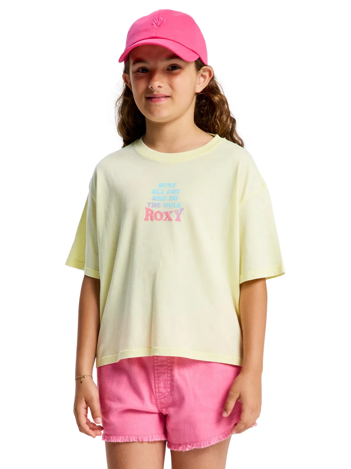 Футболка 'Daisyloose Season' Roxy, Pastel Yellow — фото 2