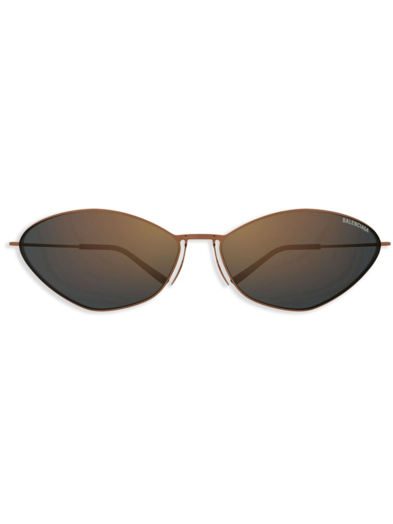 

Солнцезащитные очки BB0350S Balenciaga Eyewear, коричневый