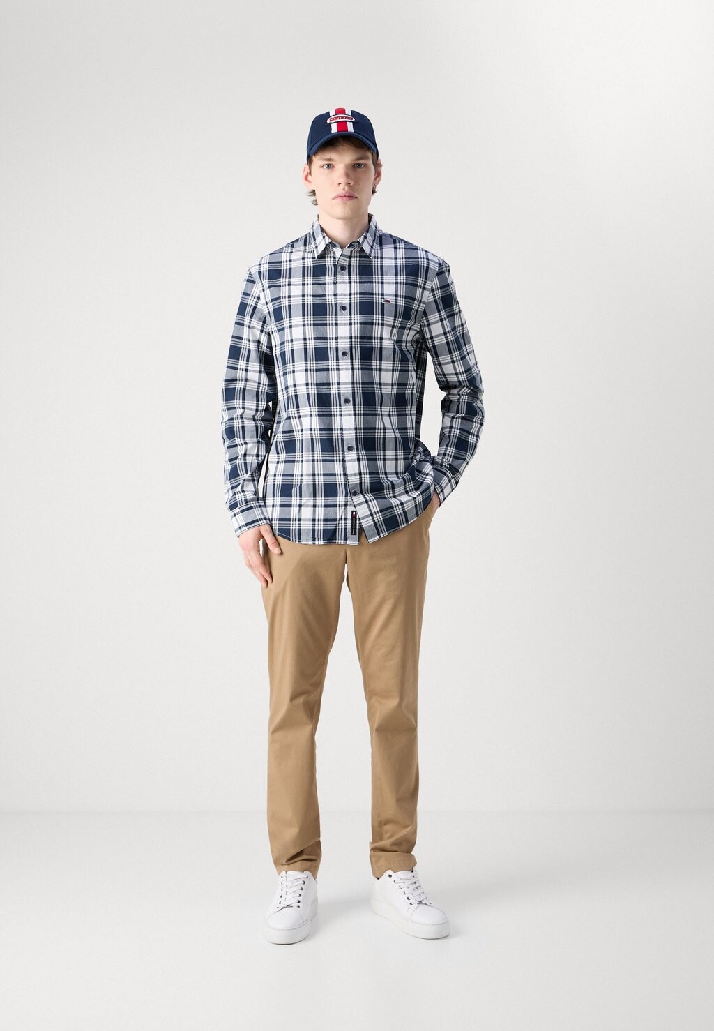 

Рубашка CHECK SHIRT Tommy Hilfiger, синий