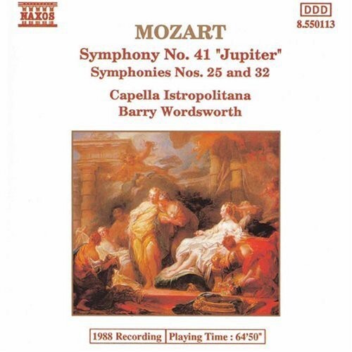 

CD диск Mozart / Wordsworth / Capella Istropolitana: Symphonies 25, 32 & 41