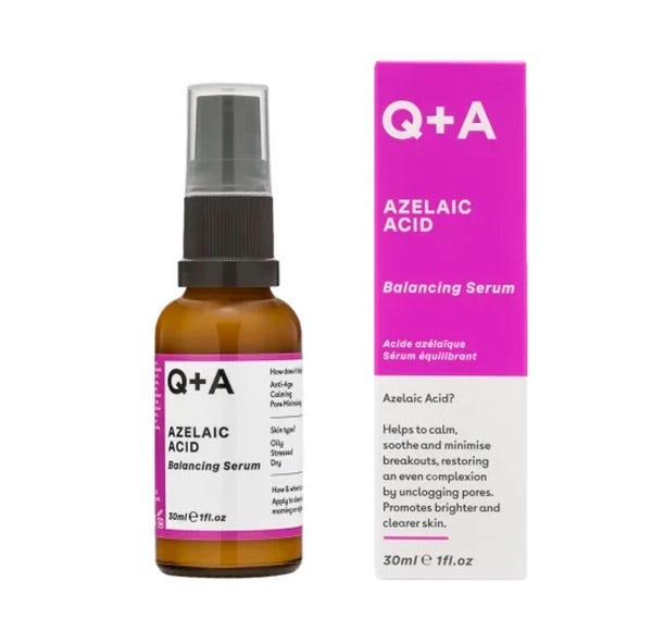 

Сыворотка для лица против акне Q+A Azelaic Acid, 30 мл