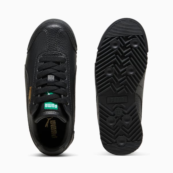 Кроссовки для маленьких детей Roma 24 Standard Puma, черный — фото 4