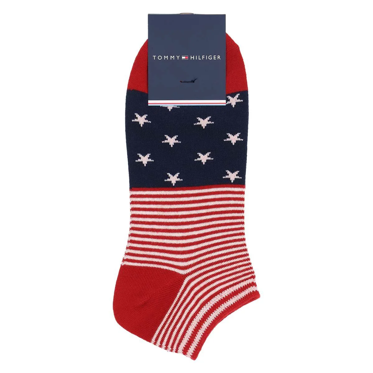 Повседневные носки Border Star длиной до колена Tommy Hilfiger, 16. Red — фото 2