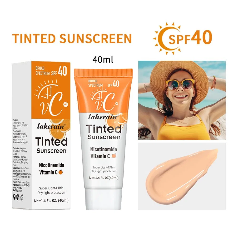 Тонирующий солнцезащитный крем для лица SPF 40, 40 мл Beliky Girl, A — фото 2
