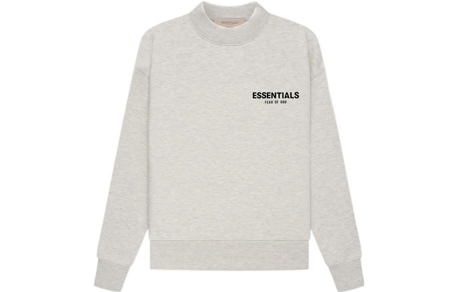 Детская толстовка Fear Of God Essentials, цвет Light Oatmeal — фото 2