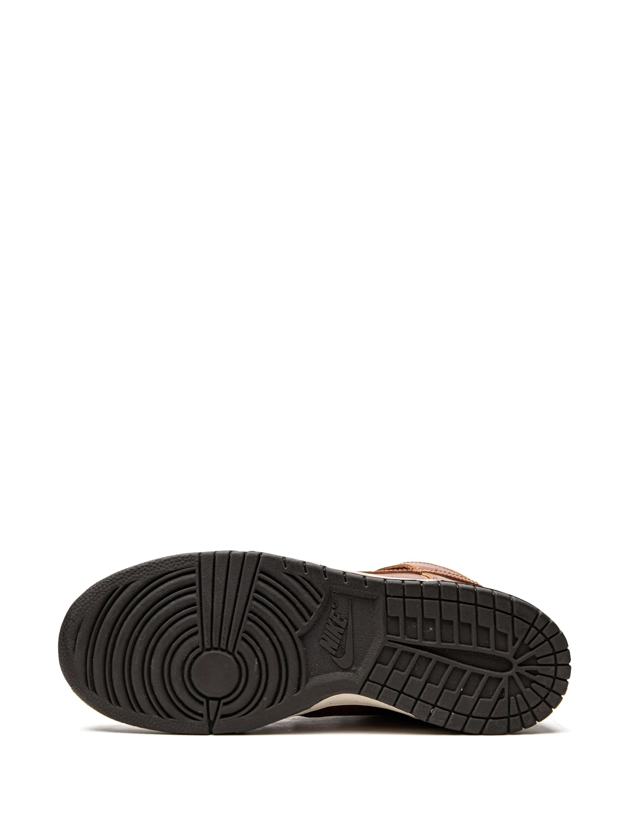 Кроссовки Dunk Hi Premium Nike, коричневый — фото 4
