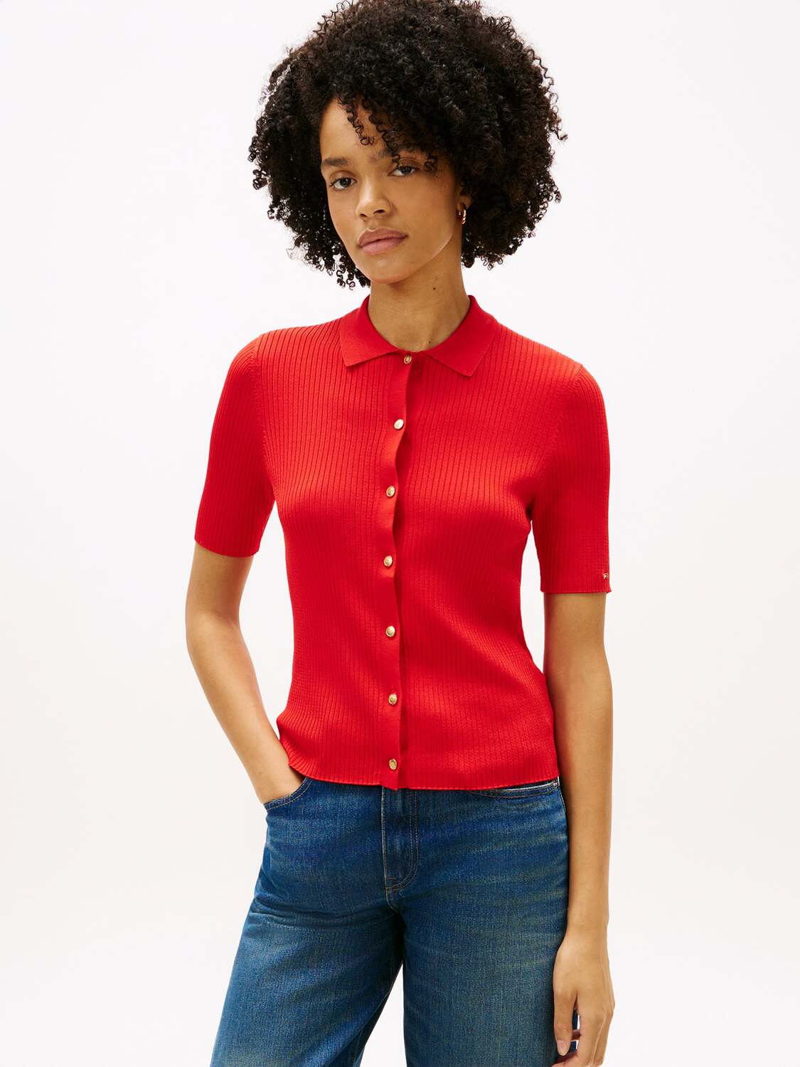 TOMMY HILFIGER Кардиган вязаный Lobster — фото 3