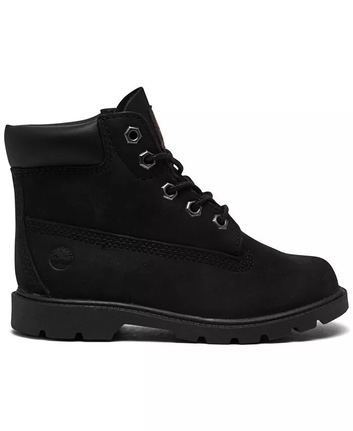 Детские классические водонепроницаемые ботинки высотой 6 дюймов от Finish Line Timberland, черный — фото 3