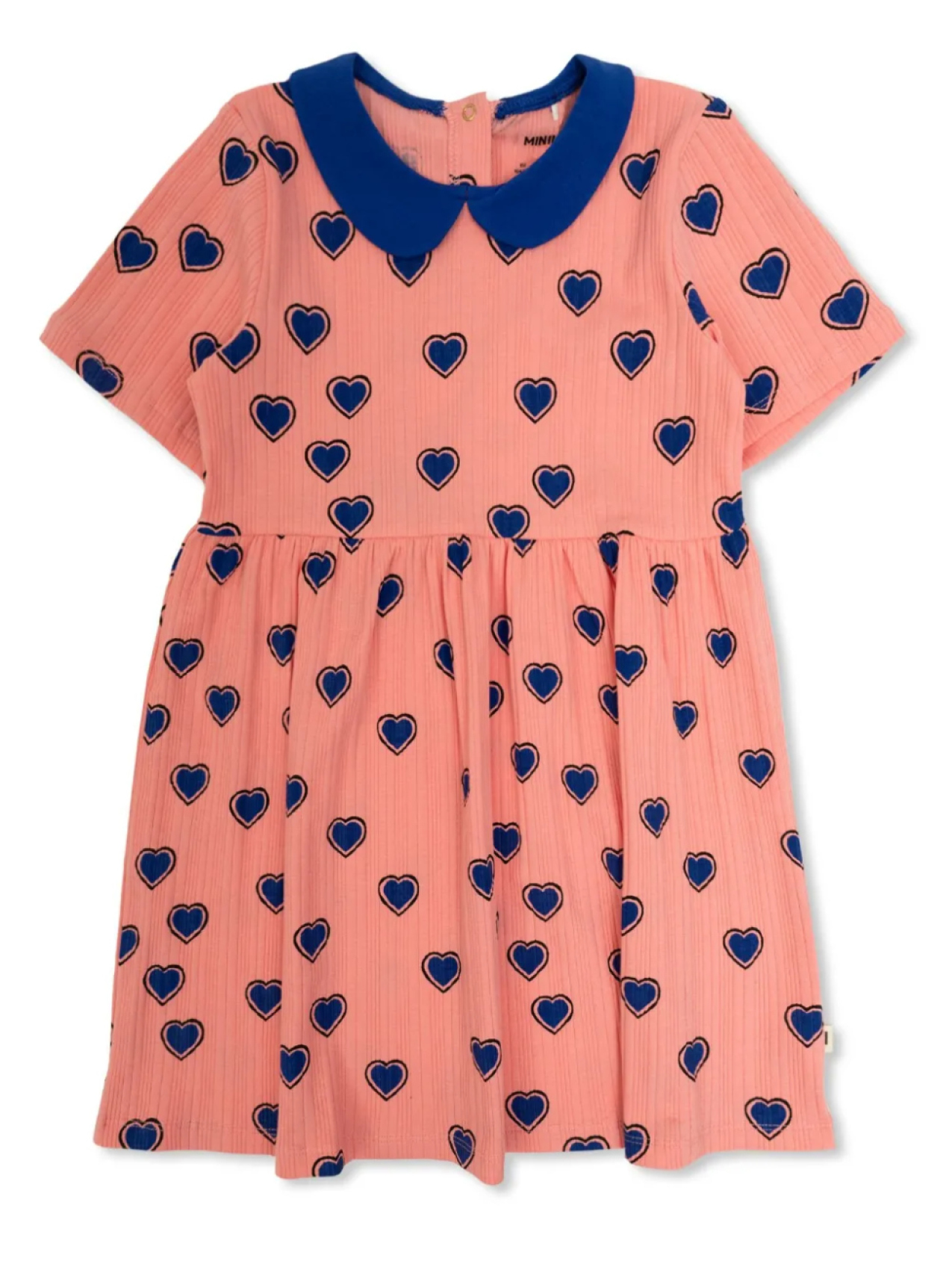 

Платье Mini Rodini Outlined Hearts, розовый
