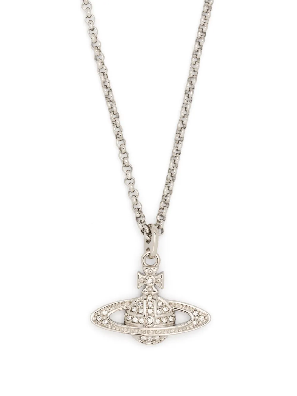 

Колье Mini Bas Relief с подвеской Vivienne Westwood, серебяный