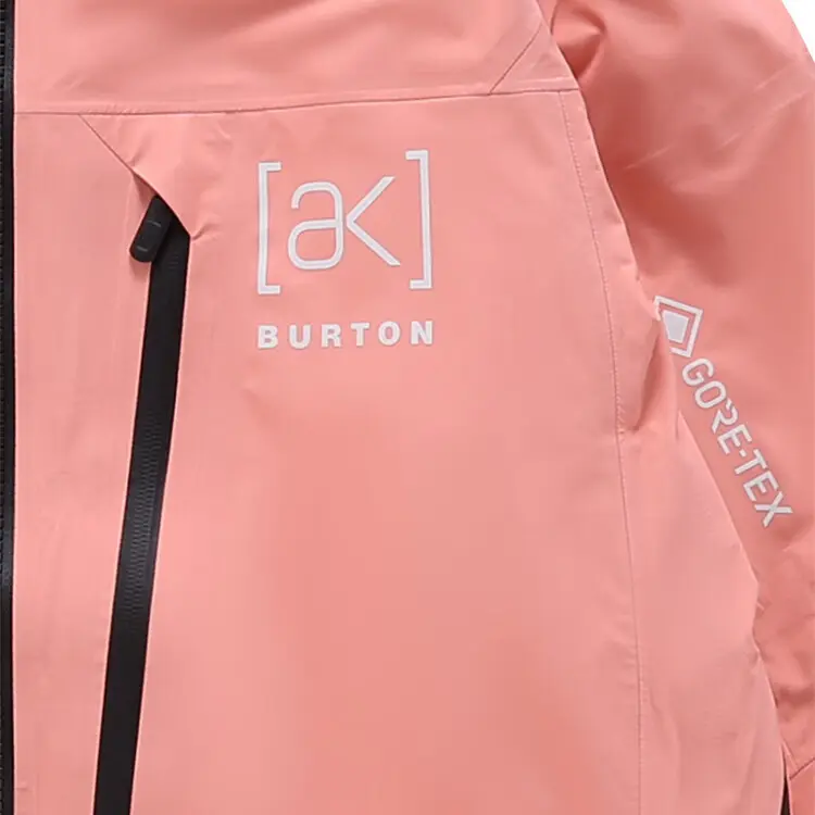 AK STRETCH HOVER GORETEX3L Верхняя лыжная одежда Мужская розовая BURTON — фото 3