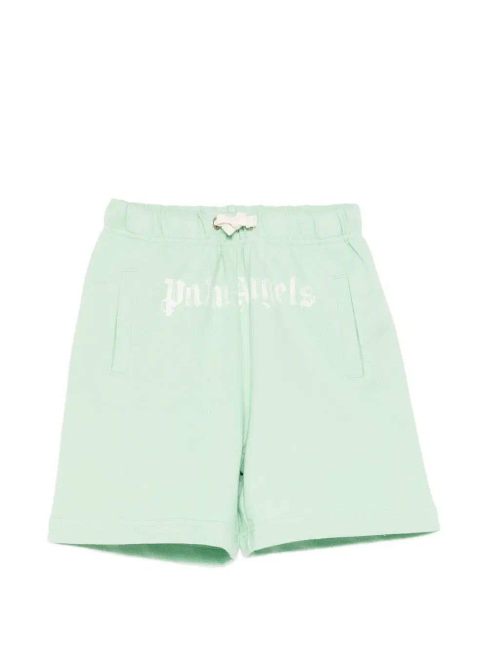 Шорты с логотипом Palm Angels Kids, зеленый