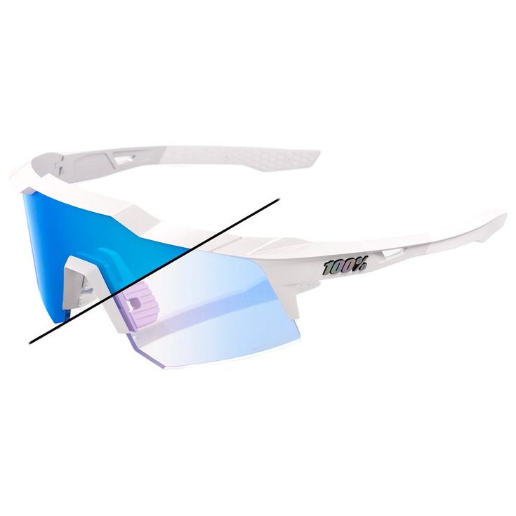 

Солнцезащитные очки 00% speedcraft xs bastille перламутровые белые блестящие синие зеркальные фотохромные линзы 1