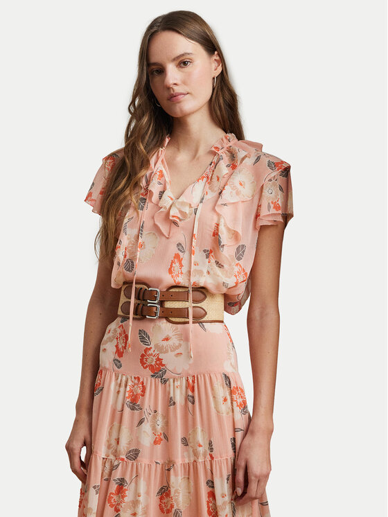 

Блузка свободного кроя 200963698001 Lauren Ralph Lauren, розовый
