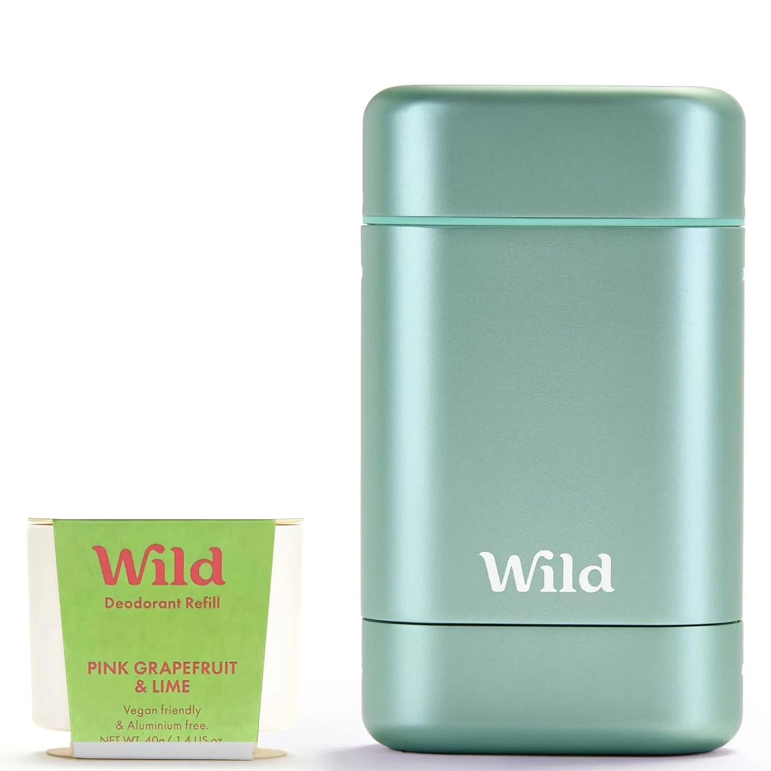 Многоразовый натуральный дезодорант Wild с ароматом розового грейпфрута и лайма Wild