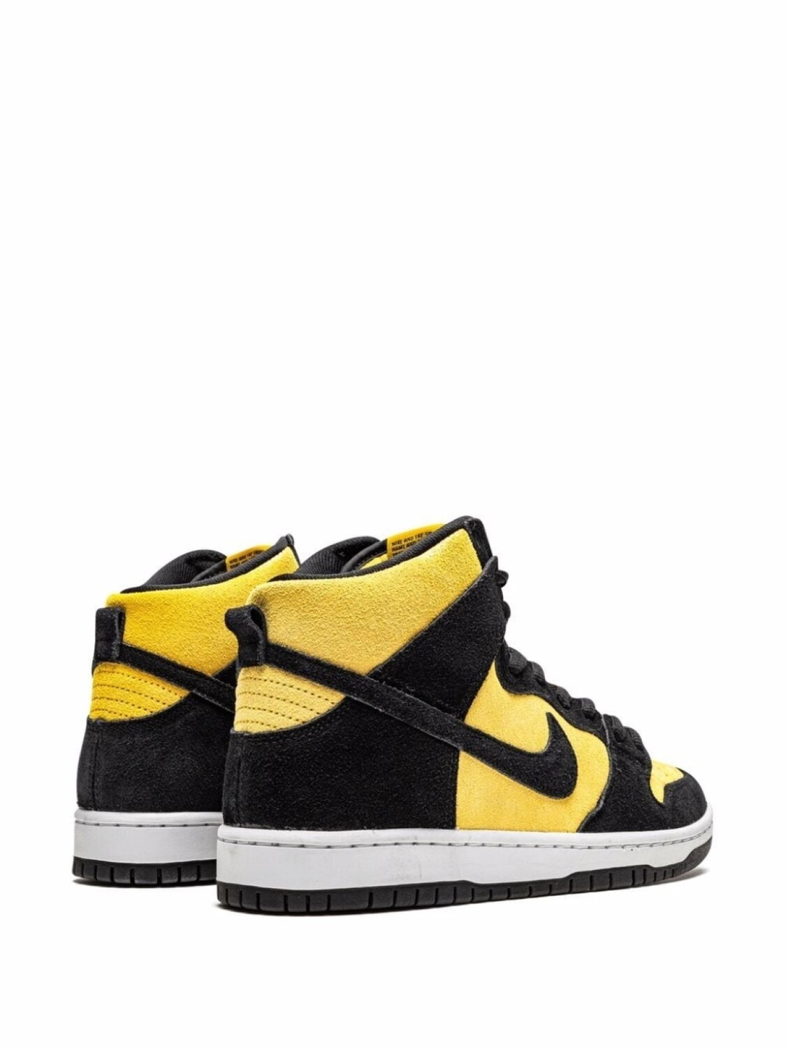 Nike кроссовки SB Dunk High Pro Reverse Goldenrod, черный — фото 3