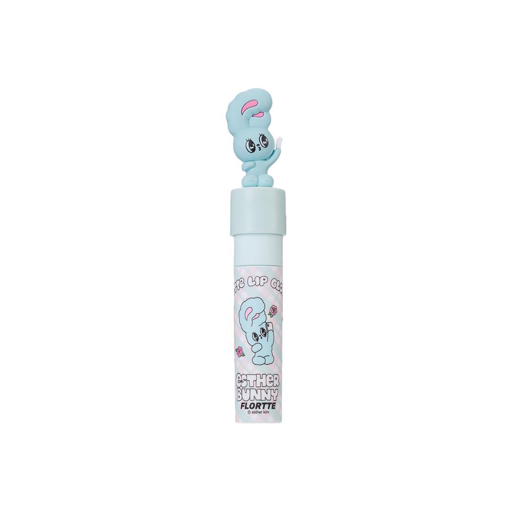 

FLORTTE BUNNY Naturally Pink Sponge Cake губной крем и блеск для губ Soft Focus, легко растушевывается, объем 2,3 г