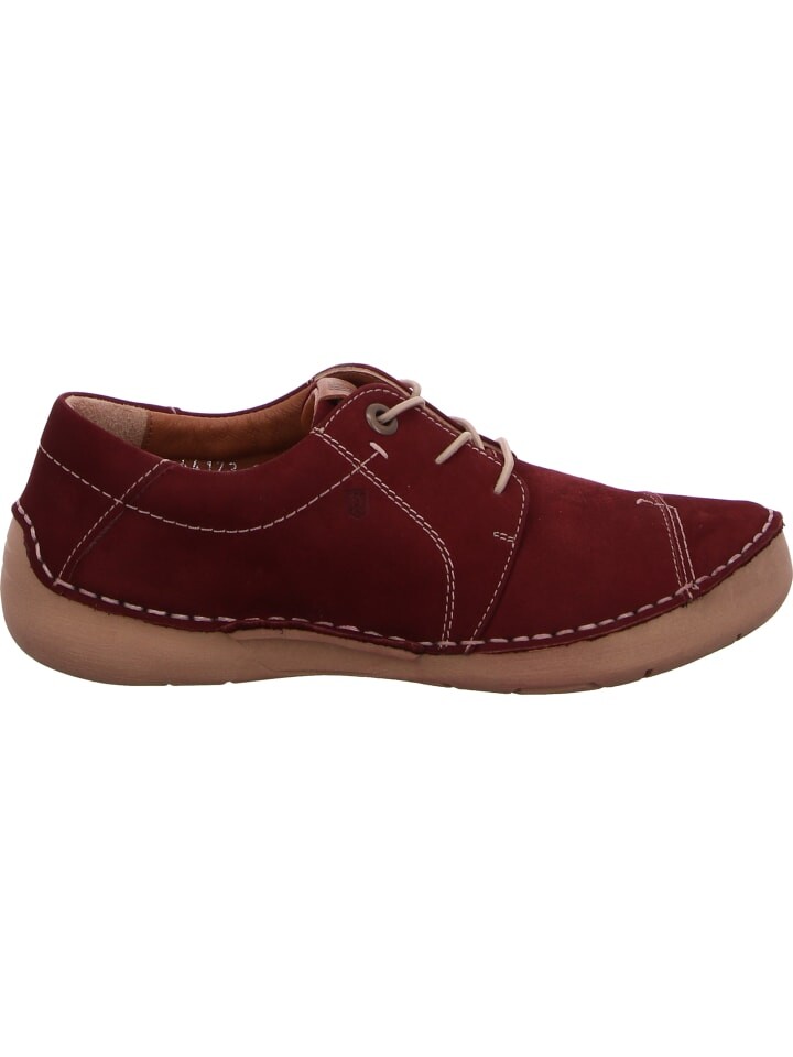 Элегантные туфли на шнуровке Scandi Schnürhalbschuh, бордо — фото 2