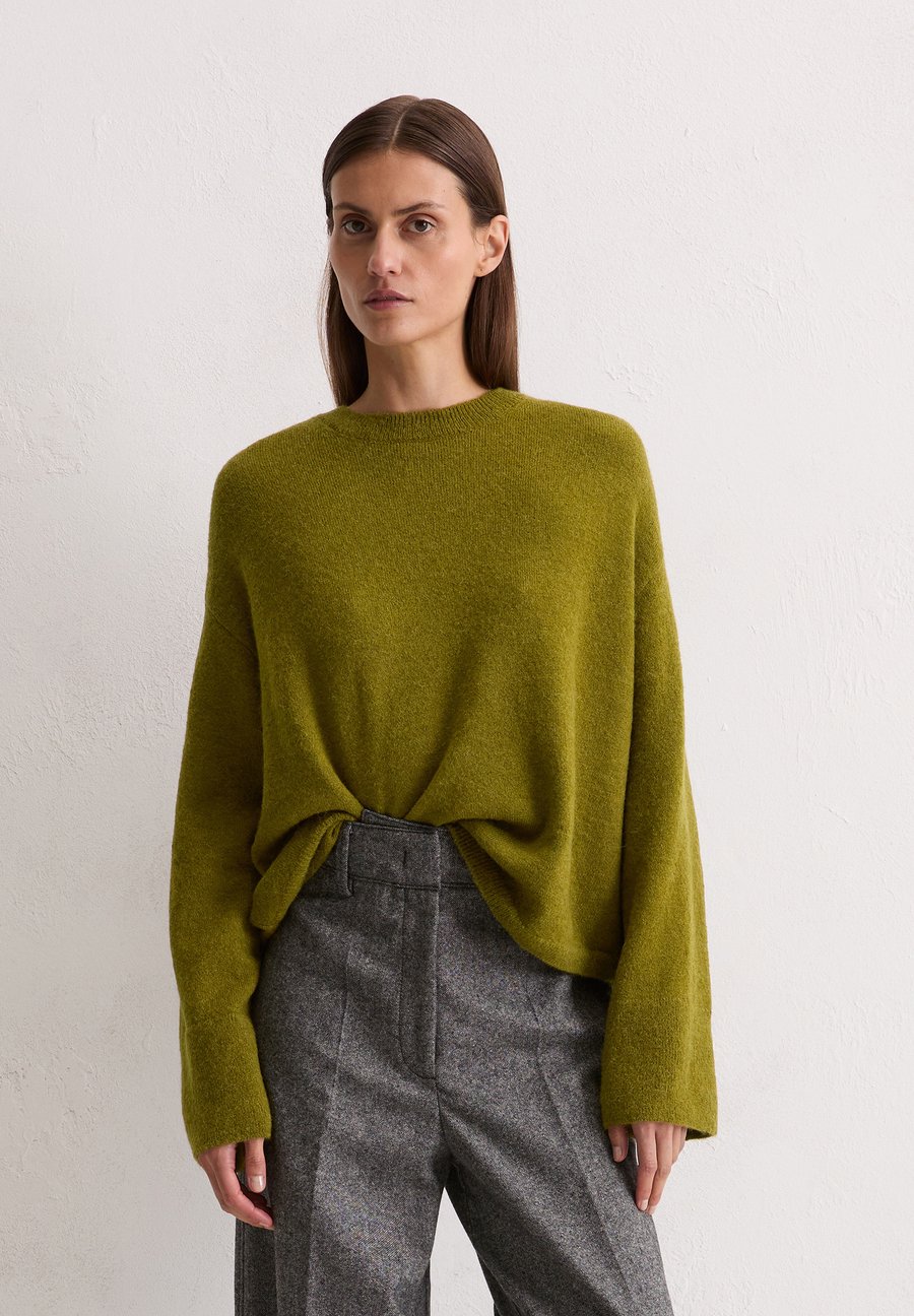 

Джемпер Marc O'Polo LONGSLEEVE ROUND NECK, Deep Pea/Ochre