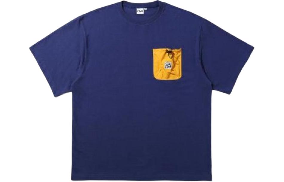 

Футболка унисекс морской синий FILA