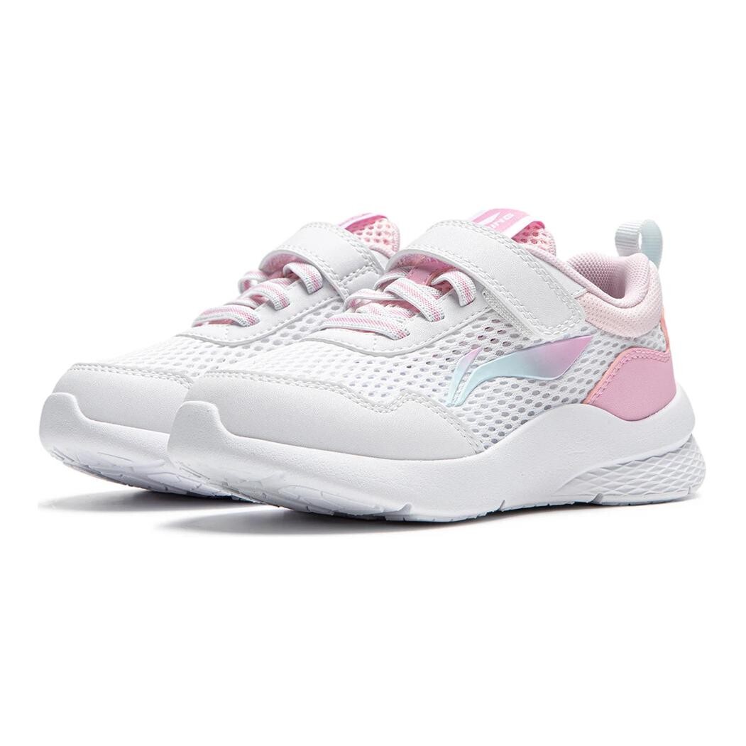 Кроссовки LINING YOUNG Kids Lifestyle Shoes Kids Low-top Standard White/diamond Pink, розовый — фото 3