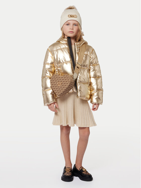

Зимняя куртка стандартного кроя R30187 D Michael Kors Kids, золотой